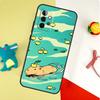 Капибара милое животное Для Samsung Galaxy A54 A34 A14 A55 A35 A15 A53 A33 A13 A05 A06 A16 A22 A32 A52 Чехол для телефона