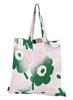 Unikko Haivahdys Fabric Bag 44x43cm X Light Pink X 073877 136 Unikko Haivahdys Tote Bag Tote Bag Nordic Floral Pattern Flower [Marimekko] (Off-white