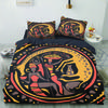 Комплект пододеяльников с 3D-печатью, наволочка из ультратонкого волокна, новый оптовый комплект с благородными африканскими элементами, красочный и удобный