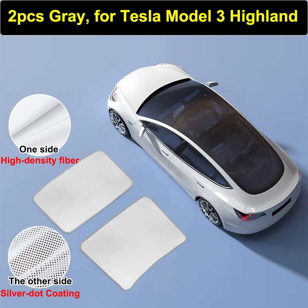 Для Tesla Model Y L YL 2026 Солнцезащитная шторка на крышу Стеклянная крыша Затеняющая Model Y Juniper Защита от УФ-излучения Чехол M3 Highland Аксессуары