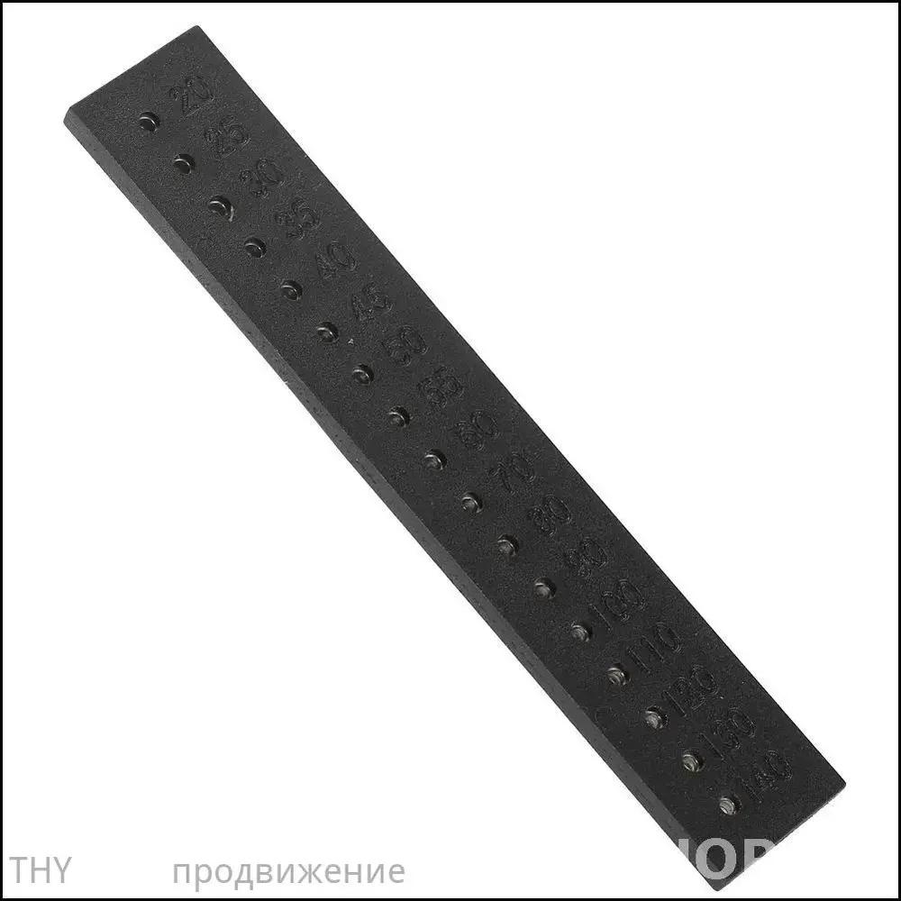 Line gutta-perch pin length meter for dentistry