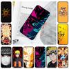 Черный мягкий чехол JW58 Naruto для OPPO Reno 8 6 5 4 Pro Plus Find X3 A17 A3 A31 A38 A40 A53 A54 A55 A74 A76 A78 A77 A80 A94 A95 A96 Lite