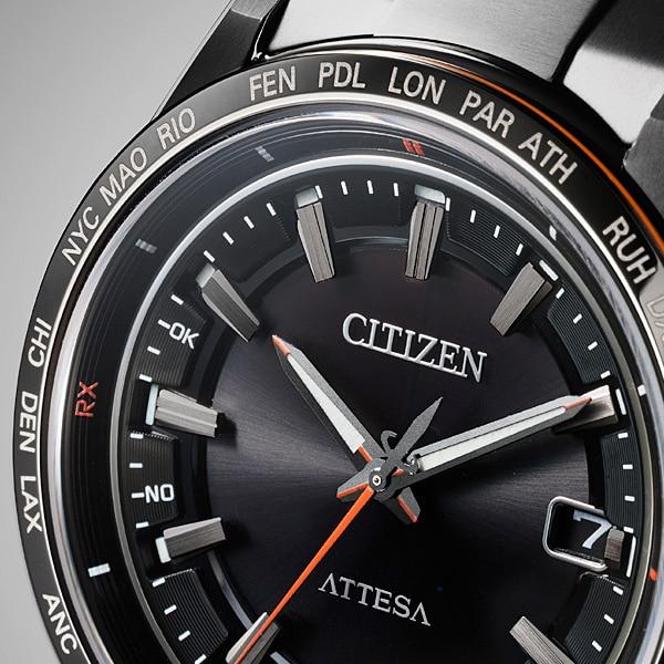 Citizen CB0286-61E ( Watch ATTESA Solar-powered Eco-Drive Radio-controlled ACT Line Black Titanium Series)
