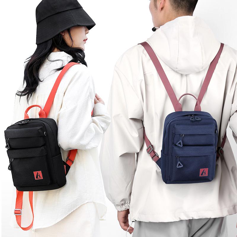 Мужской небольшой рюкзак, женский рюкзак, легкий рюкзак для путешествий на открытом воздухе, студенческий школьный ранец