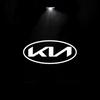 CZFB5 2pc LED Car Door Welcome Light Car Emblem Projector Universal Light For Kia Rio Ceed Sportage Cerato Soul Sorento Picanto Optima