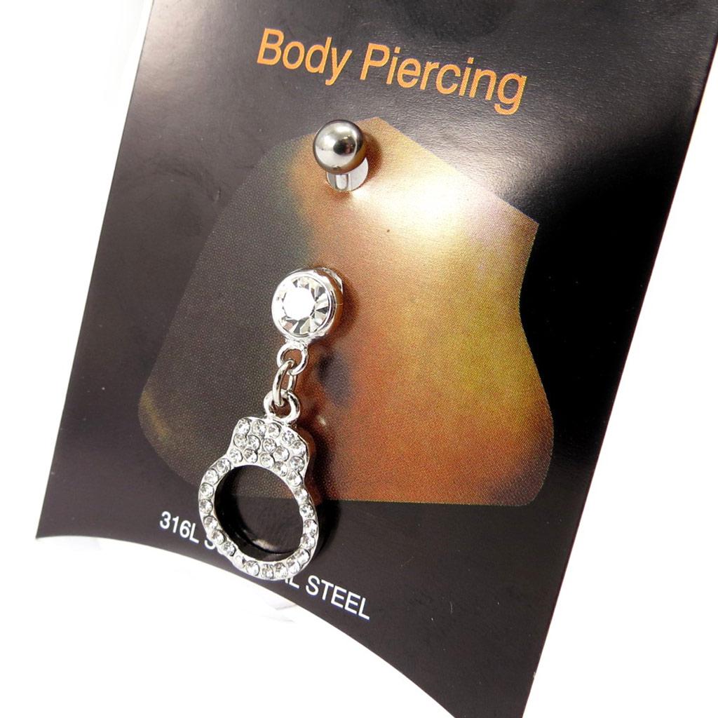 Les Trésors De Lily [K0636] - Пирсинг «Наручники» серебристо-белый