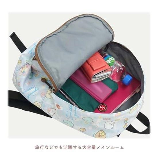 Title Roll Backpack Sumikko Gurashi Friendly Kids A4 Storage School Commute Excursion