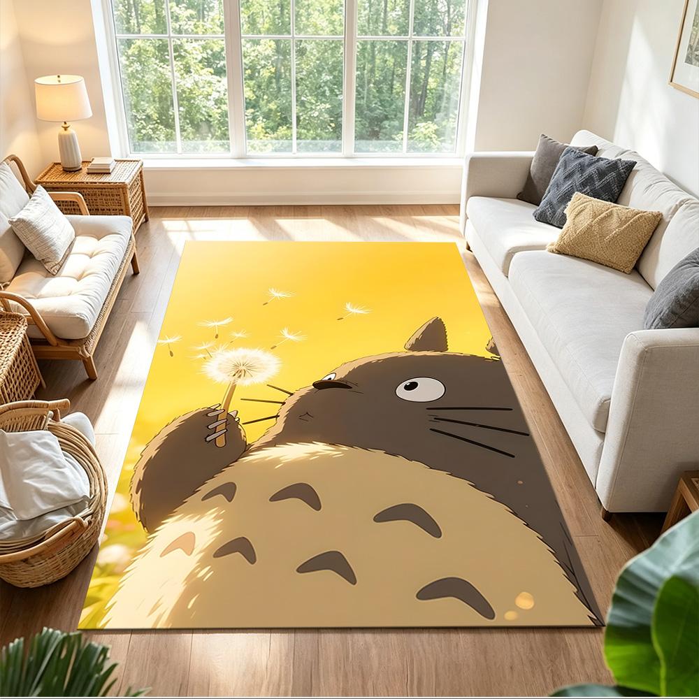Neighbor Totoro Carpet Perfect for Playrooms Balcony Dormitory Kitchen Anti-slip Rug Office home decor Perfect Birthday/Christmas Gift Idea