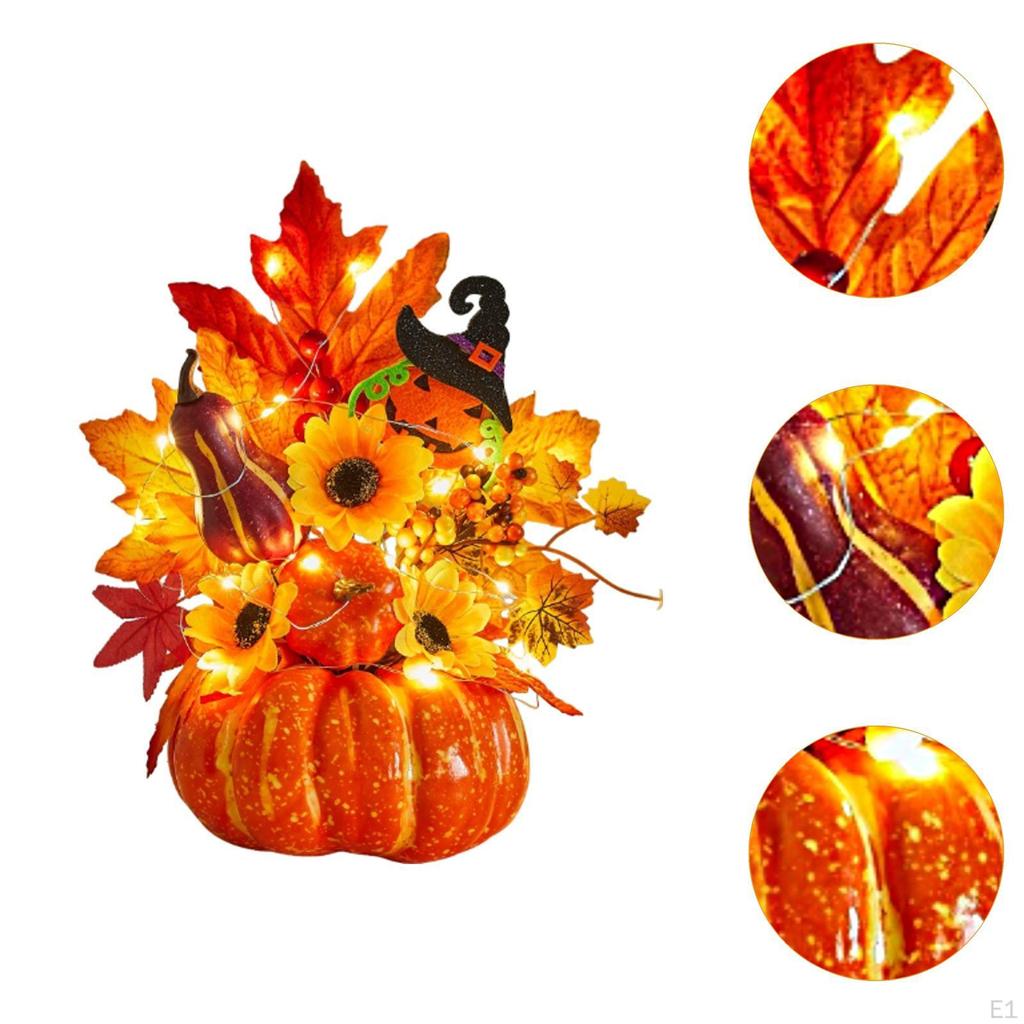 Halloween Pumpkin Artificial Ornament Fall Party Fake Pumpkins Model