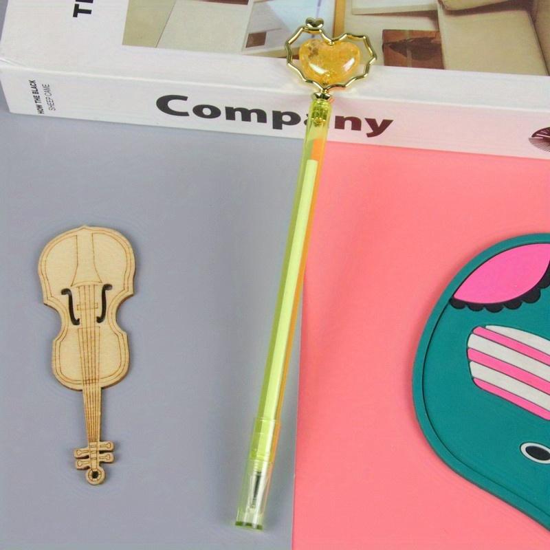 Возвращение в школу, 10 шт. 0,5 мм, креативная гелевая ручка с имитацией кристалла и любовью, высококачественная ручка для девочек, симпатичная канцелярская офисная ручка для подписи