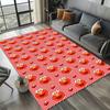 2025 New Style Sesame Street Cartoon TV Carpet Rug for Living Room Bedroom Home Sofa Decoration,Kids Play Non-slip Floor Mat