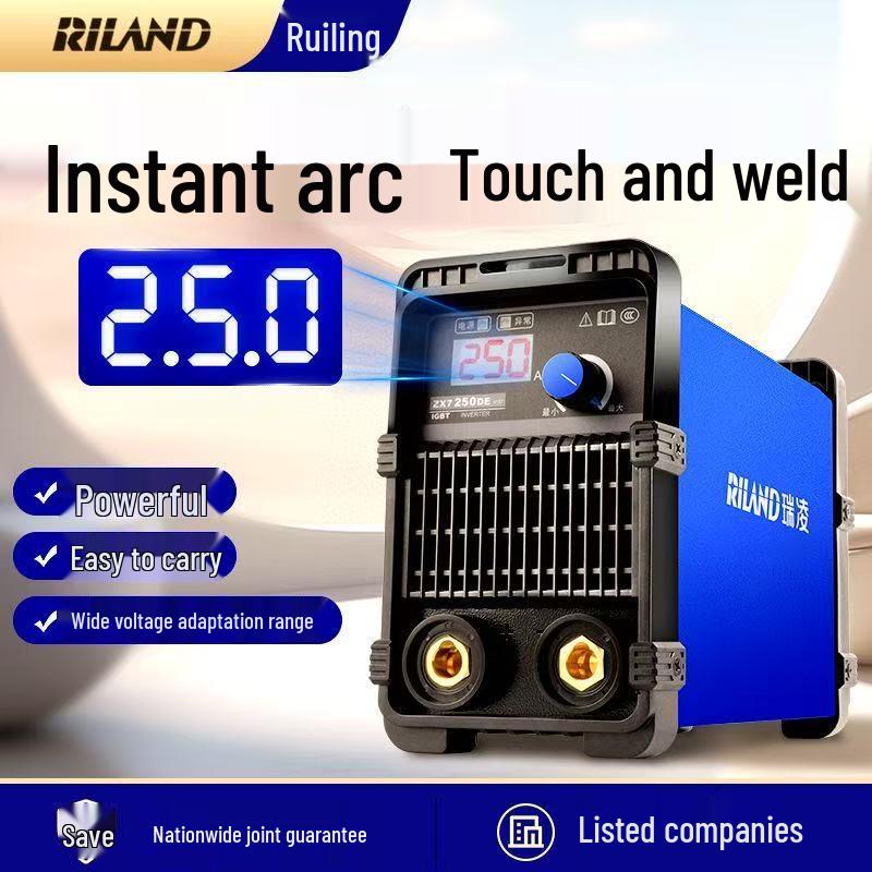 Инверторный сварочный аппарат Ruiling серии ZX7 с двойным питанием (220В/380В) Портативный DC