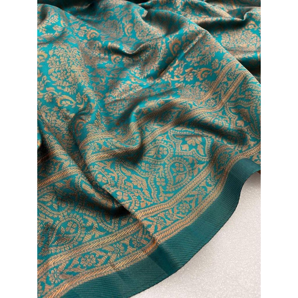 This Beautiful Saree Is Elegantly Decorated with Gorgeous Solid Jacquard Weave That Gives a Perfect Look To the Outfit.