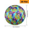 Vibrant Surrealism: Mind football Suitable for both training and competition Wear-resistant and slip-resistant Outdoor sports Very elastic