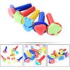 Heart Stamp 5pcs Painting Foam Painting Stamper Heart Flower Star Tree Shaped Drawing Brush Finger Paint Stamper for DIY Craft Sponge Paint for