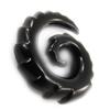 [J4119] - Акриловая спираль черная, 8 мм.