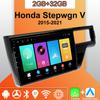Android Carplay автомобильное радио для Honda Stepwgn V 2015-2021 мультимедийный проигрыватель головное устройство стерео GPS навигация BT WIFI 2+32 ГБ