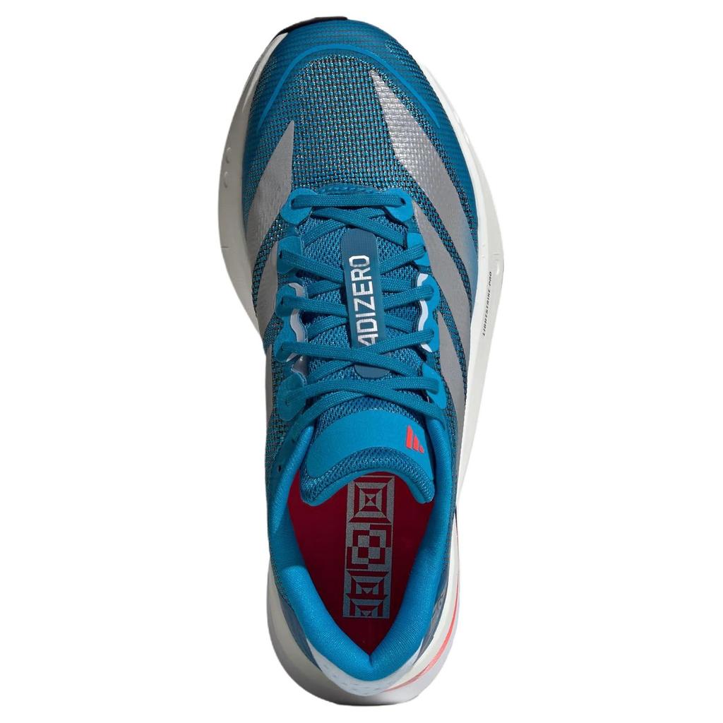 Adidas Adizero Boston 13 Легкие Удобные Дышащие Отзывчивые Кроссовки для Бега Женские Кроссовки Синие JR4867