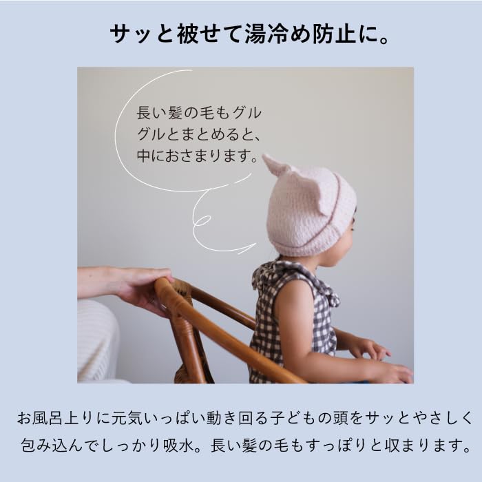 Контекс Кэт Кэп (61591-001) Мягкая шапочка-полотенце для кошки для ванны, плавания, бассейна и сушки волос (синий)