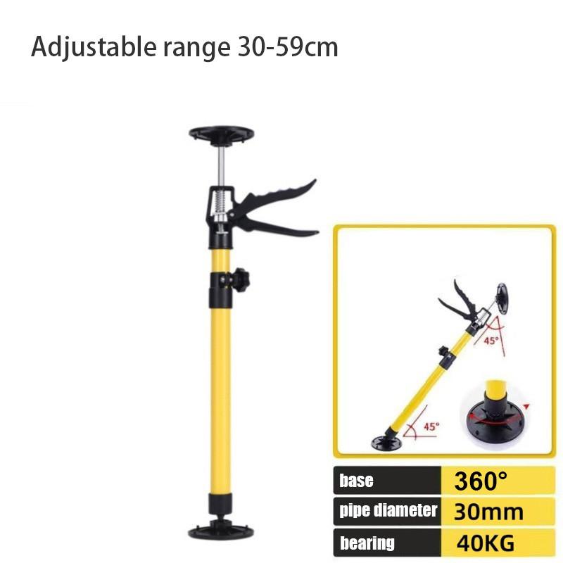 Telescopic Hand Jack Support Rod Generic Steel Support Rod Cabinet Board Lifting Support Rod Adjustable Hand Work Bracket