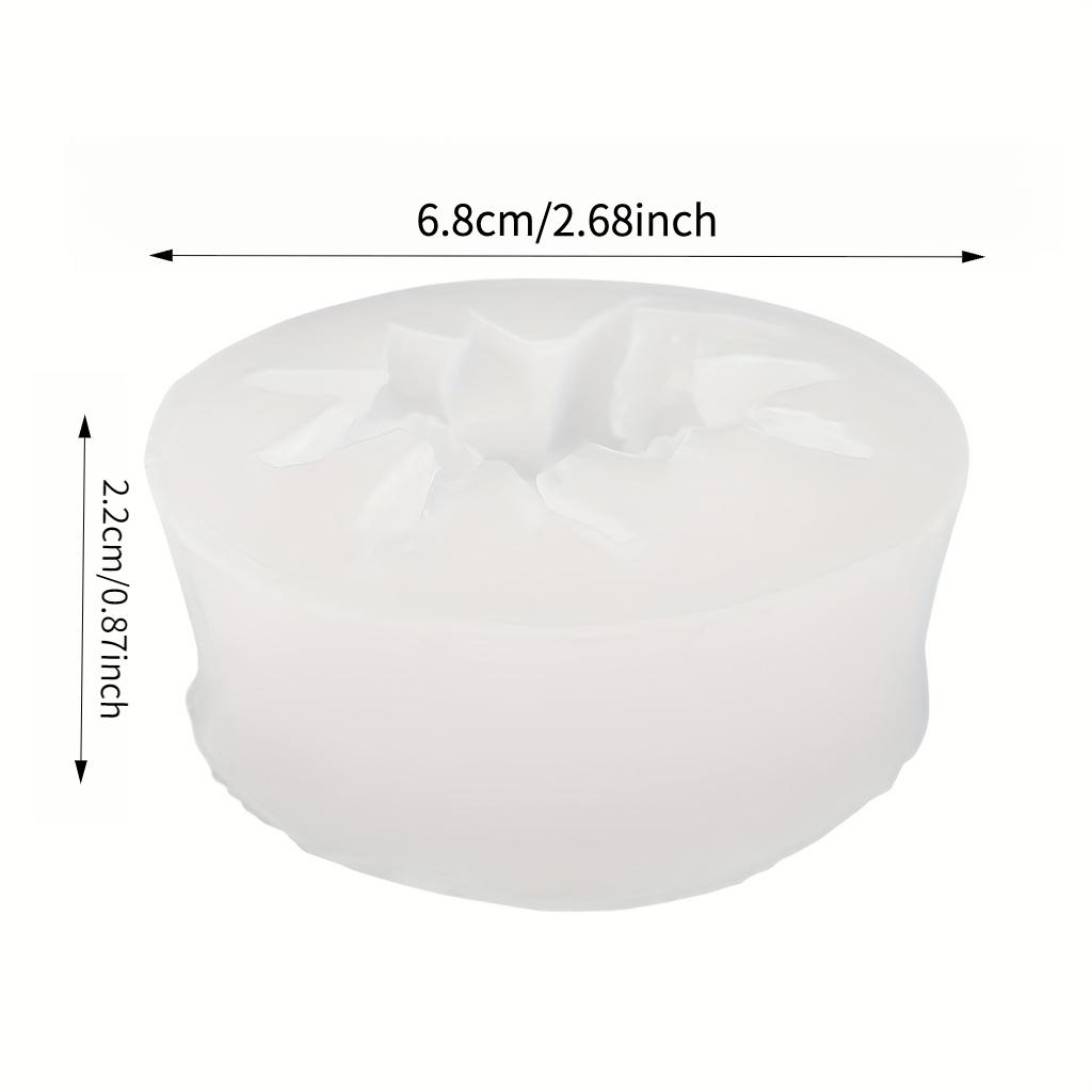 1 шт. 3D Элегантная форма для розы из силикона - Многоразовая гибкая форма для изготовления свечей, изделий из смолы, мыла ручной работы и глины, для любителей изысканного ремесла