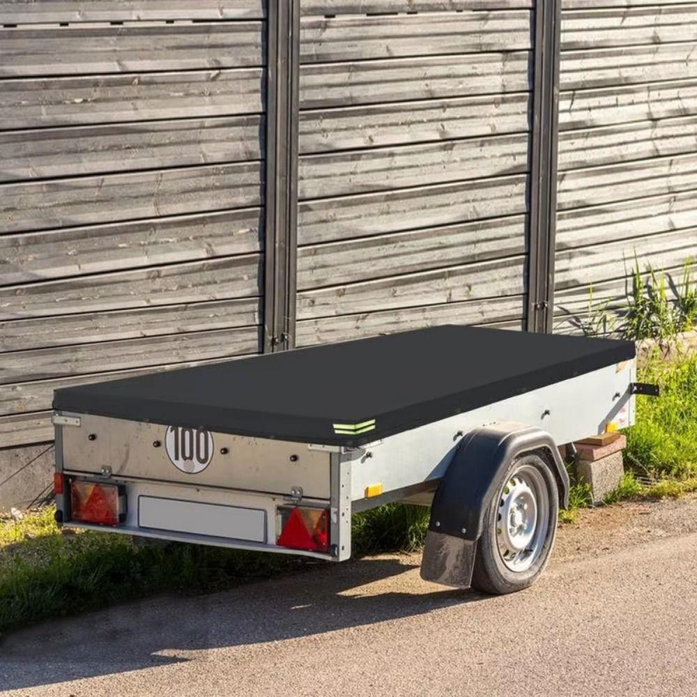 420D Oxford Car Tarpaulin Trailer Cover Dustproof Trailer Protective Cover Trailer Supplies