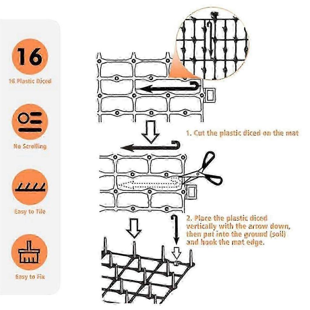 Cat Dog Mat With Spikes - Repellent Deterrent Mat For Indoor Outdoor Use, 150x30cm Edition 1128