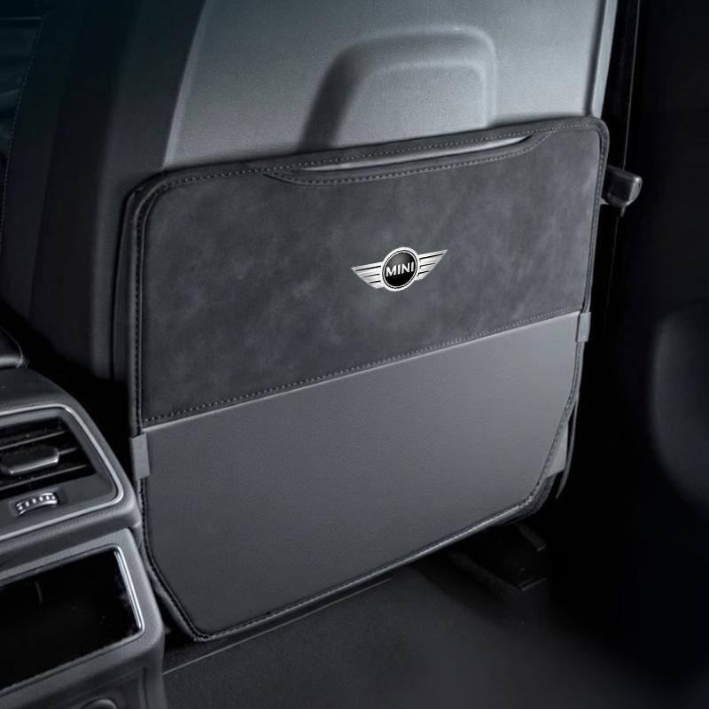 NTSM5 For BMW X1 X2 X3 X4 X5 X6 X7 G20 G30 6GT E46 E90 E60 F10 E39 F30 E36 F20 E87 Car Seat Back Protect Anti Kick Dirt-resistant Mat