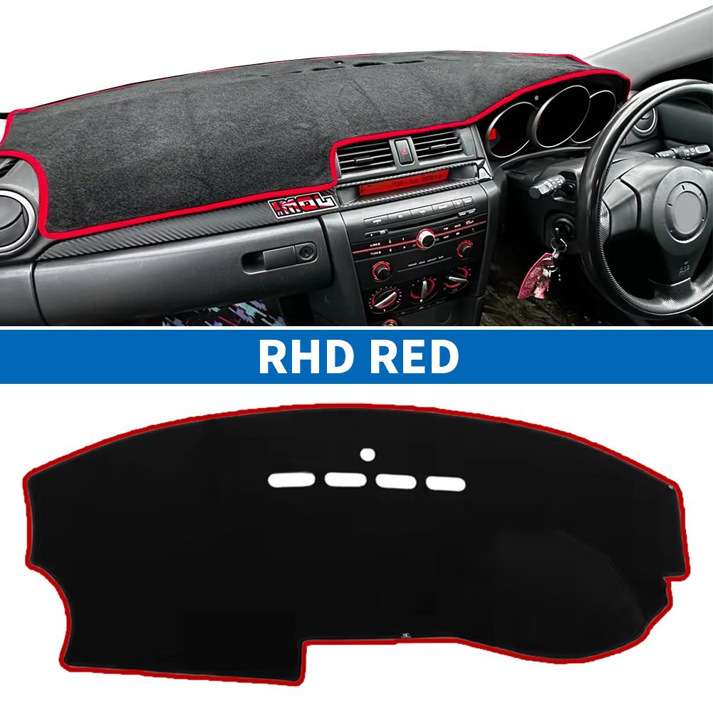Коврик на приборную панель автомобиля для Mazda 3 Mazda3 M3 BK 2004 2005 2006 2007 2008 Козырек от солнца Защитный ковер Накладка на приборную панель