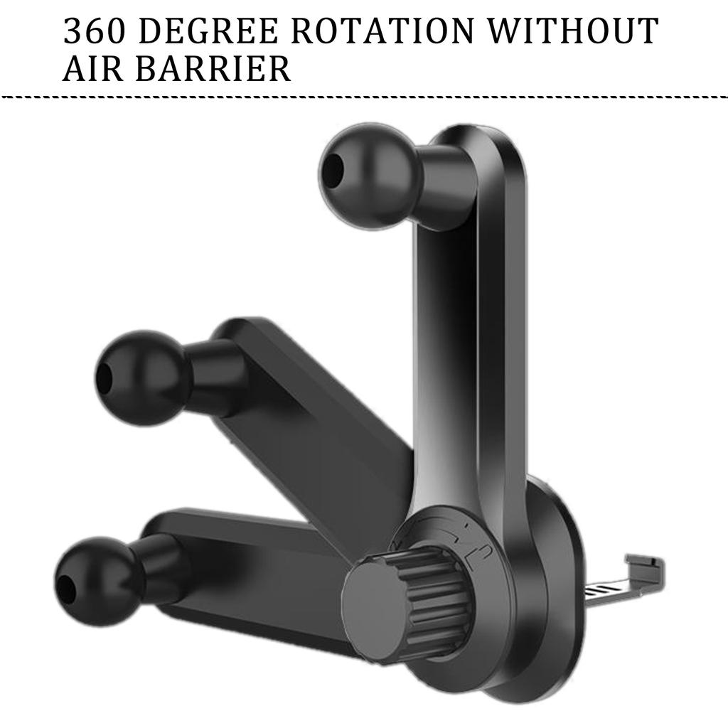 Universal 17mm Ball Head Car Air Vent Mount Clip Adapter Phone Holder for Car Charger Magnetic Support Car Gravity Bracket Stand