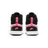 (PS) Nike Court Borough Mid 2 'Черный Белый Розовый' Детские CD7783-005