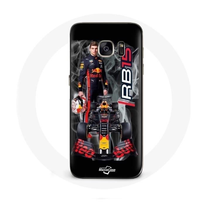 Case - Red Bull - Samsung Galaxy S6 Edge - Hard - Black - Formula 1 Max Verstappen