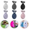 Kids Hidden GPS Tracker Case for AirTag Waterproof Anti-loss Locator Holder with Brooch Pin for Children Elderly Pets Silicone Tracker Protector