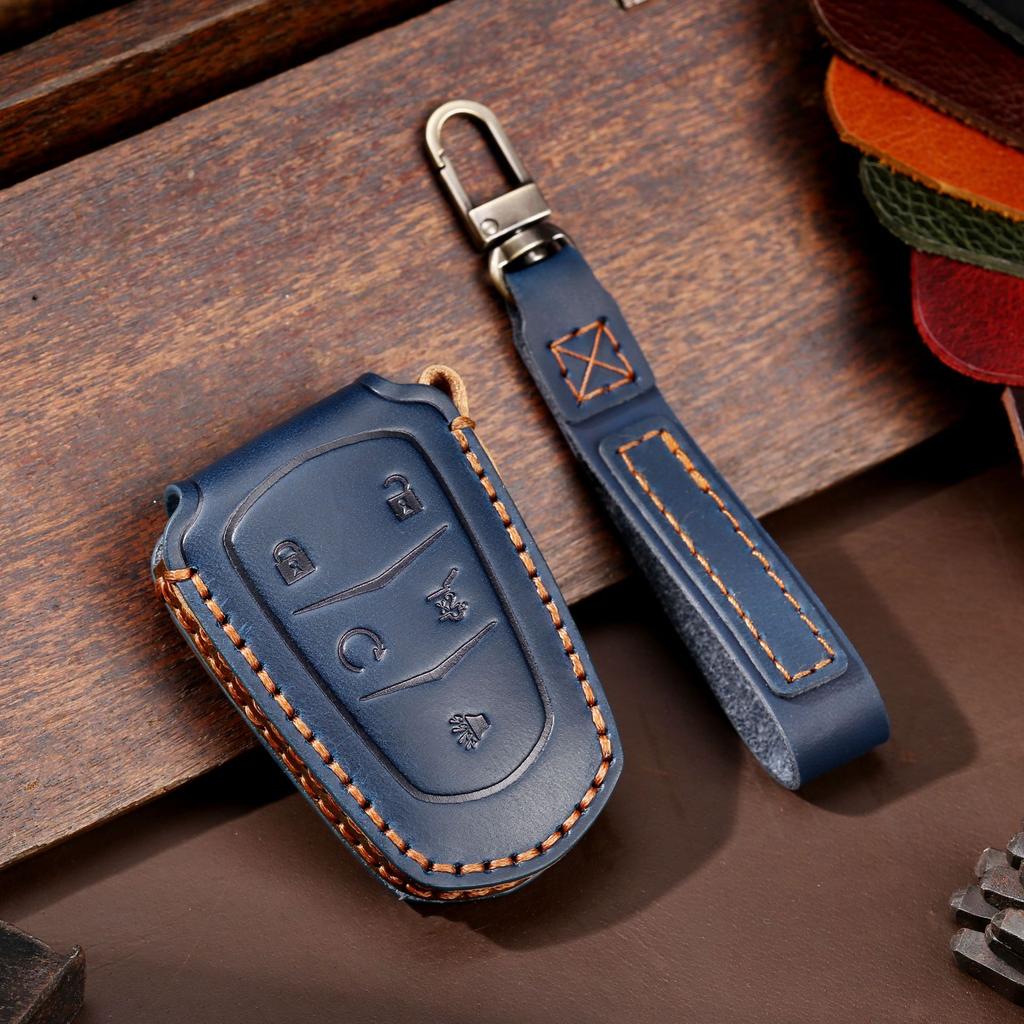 Кожаный чехол для ключей подходит для Cadillac CT5 высокого класса CT6 нового XT6