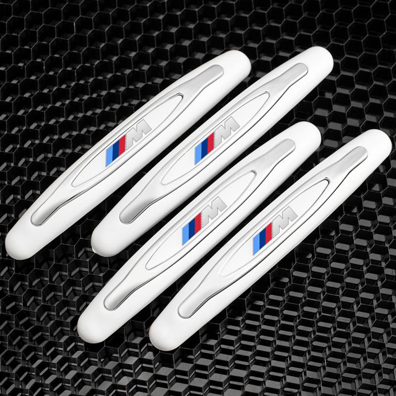 KSMH6 Car Sticker Shock Absorbing Door Bumper Guards Waterproof Side Edge Protective Strip Prevent Scuffs For BMW M3 M5 G20 Accessory