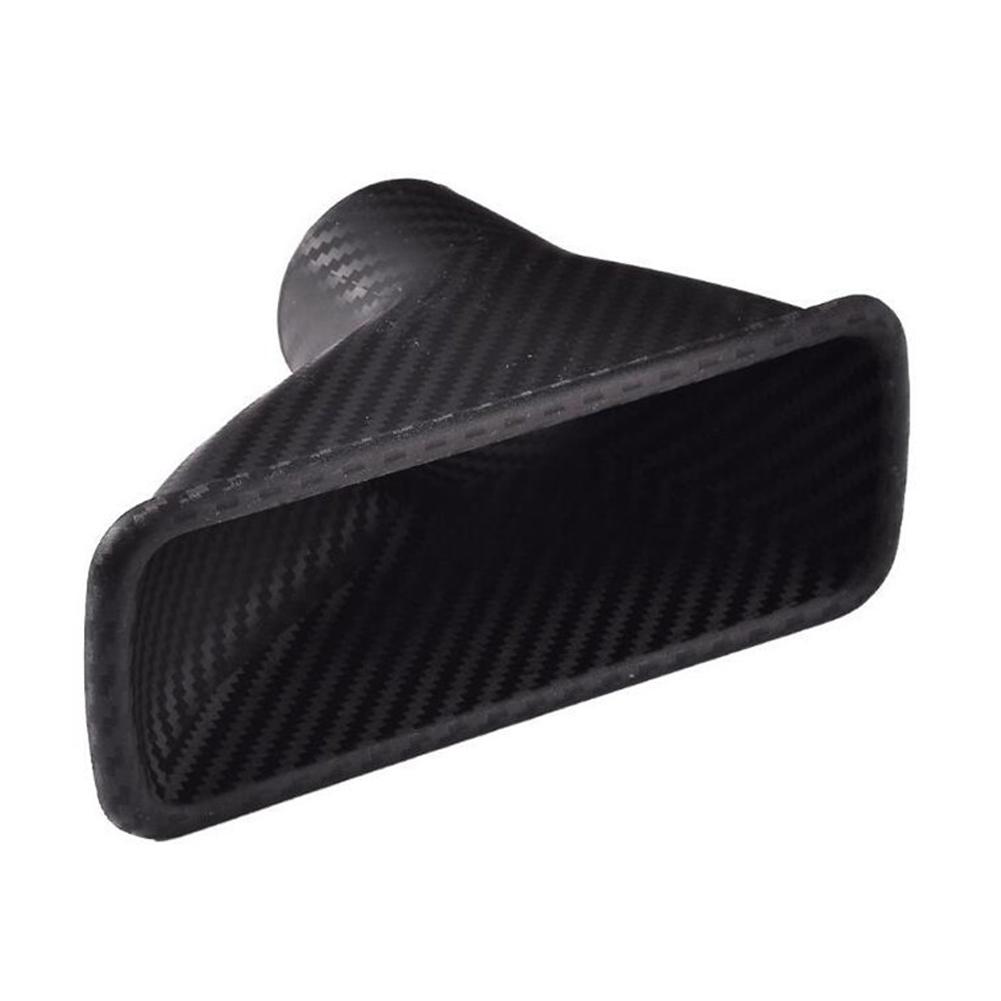 Универсальный автомобильный передний бампер, турбо воздухозаборная труба из углеродного волокна, автоматическая система впуска холодного воздуха, воронка, впускное отверстие турбины