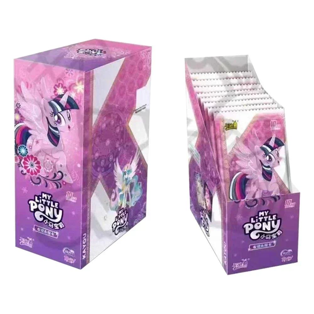 KAYOU Genuine My Little Pony Card Friendship Forever Cards Star Pack Gorgeous Gilded Princess Cards Collectible Card Toys Gifts