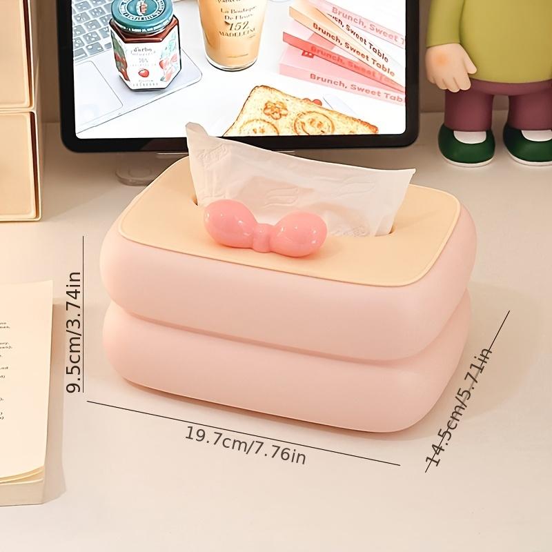 Домашняя кремовая коробка для салфеток в стиле для гостиной, журнального столика, обеденного стола и держатель для хранения бумаги в ванной комнате