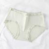 Women's Minimalist High Elastic Fashionable Charming and Sexy Lace Lace Lace Waist Cotton Underwear