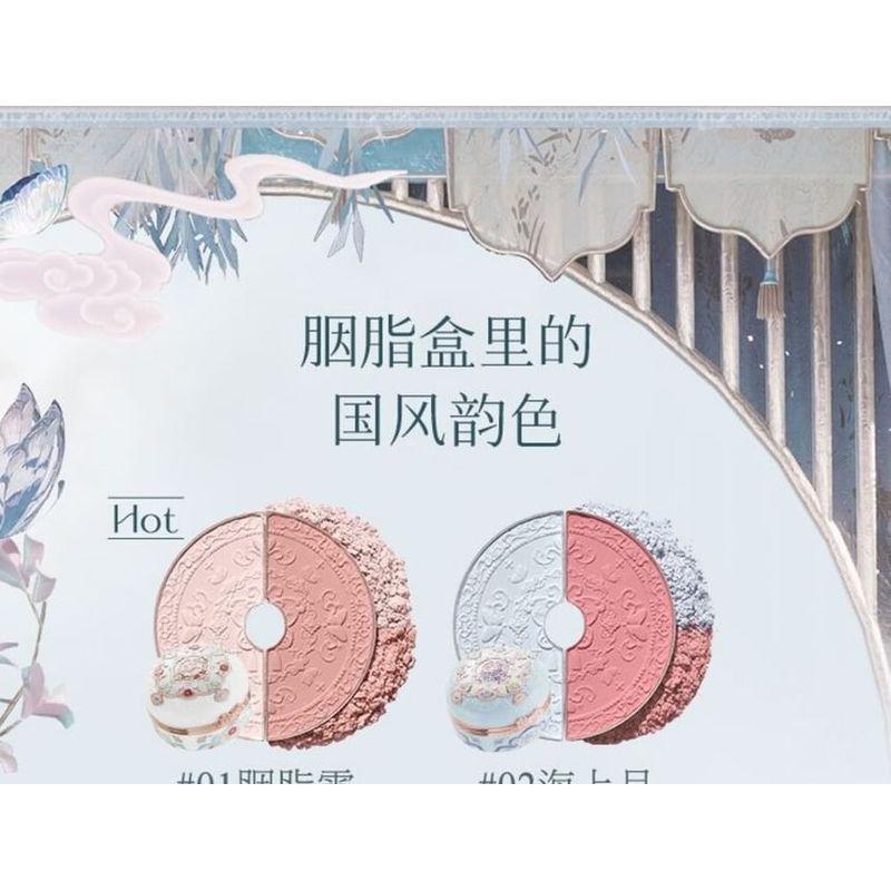 Flower Knows - Пудра-хайлайтер и румяна Butterfly Cloud Collar - 02