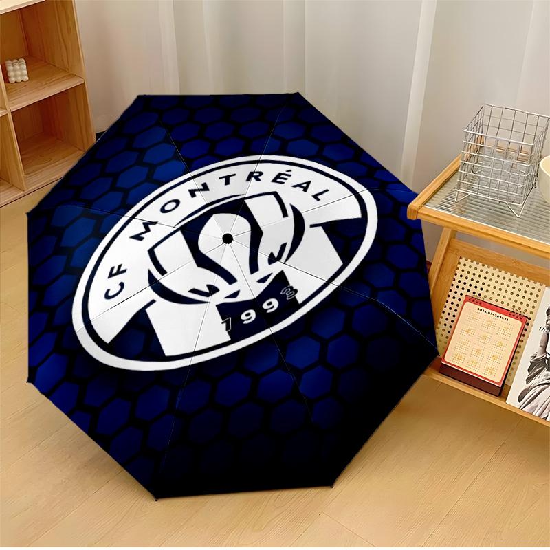 CF Montreal Printed umbrella lightweight for travel camping and leisure a musthave for family holidays and birthday gifts