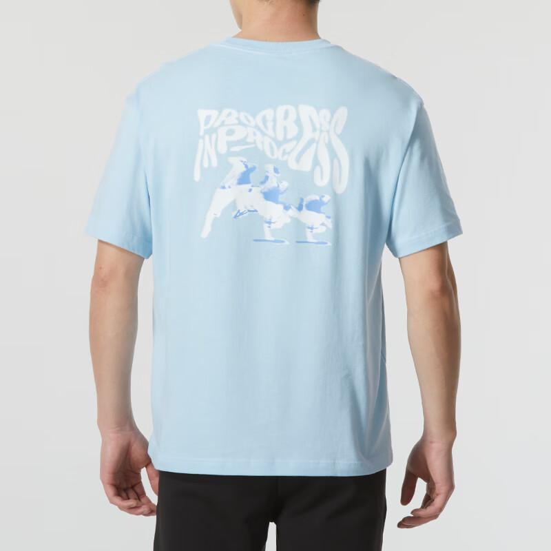 Puma Logo Pocket Design Running Fitness Training Outdoor Fashion Sports Casual Loose Comfortable Crew Neck Short Sleeve T-Shirt Men Tops 626858-68