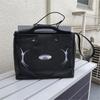 High Street Black Crossbody Bags Briefcase Women Vintage Leather Handle Messenger Bag Female Large Capacity Hand Bag