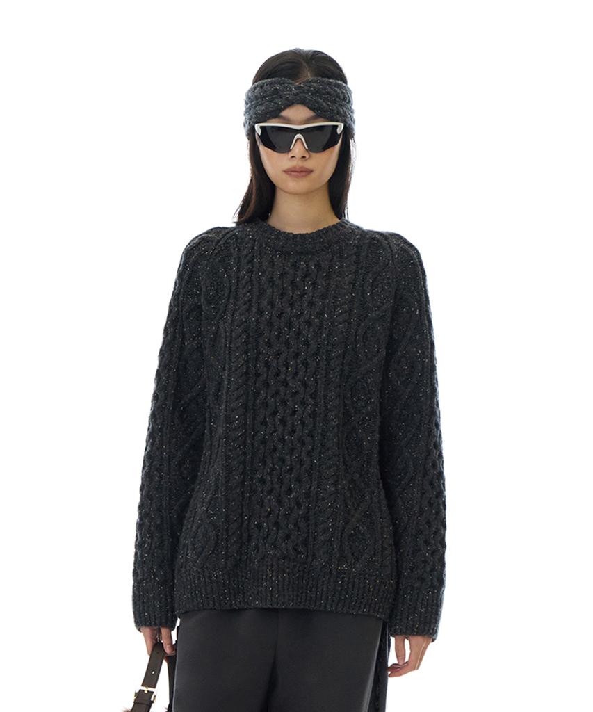 GROVE Skadi Cable Knit (Dark Gray)