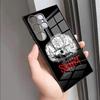 Чехол для телефона Slipknot Rock S для S25 Ultra Samsung S26 S23 S24 Fe S22 S20 S21 Plus A54 A34 A53 A16 Стеклянная крышка