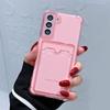 Чехол-кошелек для карт, прозрачный чехол для телефона Samsung Galaxy A15 A25 A35 A55 A14 A24 A34 A54 A13 A23 A33 A53 S21 S22 S23 5G, бампер