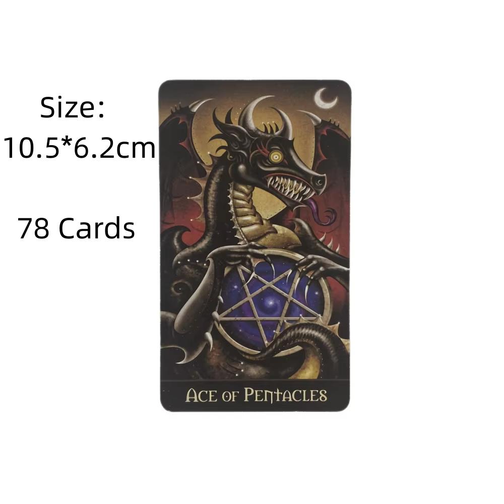 Новые карты Таро Deviant Moon Английская версия Гадание на судьбу Настольные игры для семейной вечеринки Весело играть