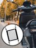 Мотоциклетная сетка для груза Высокоэластичная двухслойная мотоциклетная сетка с 4 регулируемыми крючками для хранения шлема Мотоаксессуары