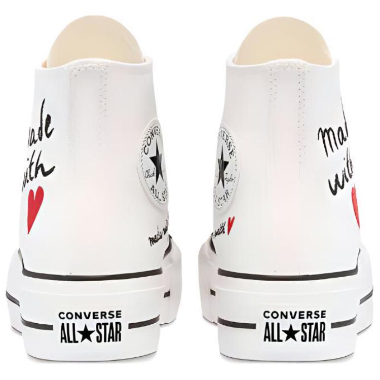 Кеды Chuck Taylor All Star Wmns Converse Lift High 'День Святого Валентина - Винтажный Белый' Женские 571119C
