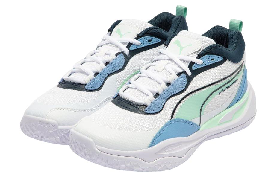 PUMA Playmaker Pro 'White Blue Green' 377572-14